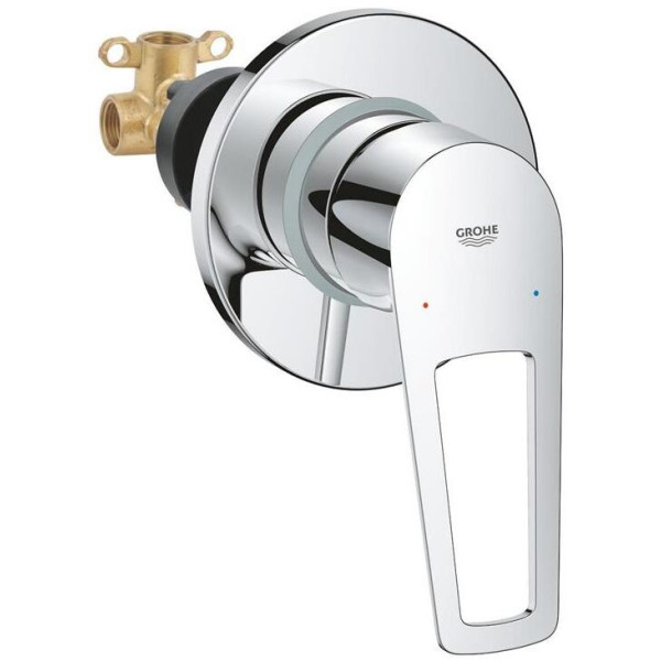 Змішувач для душу Grohe BauLoop прихованого монтажу, 1 важіль, хром
