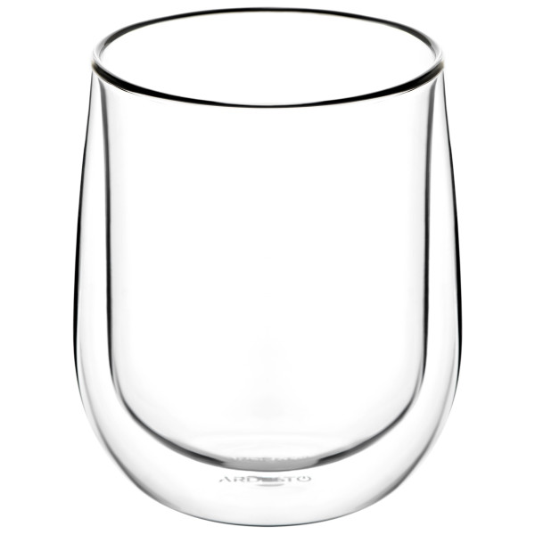 Набір чашок з подвійними стінками ARDESTO, 360мл, 2шт, боросилікатне скло, прозорий