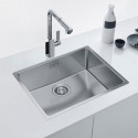 Кухонна мийка Franke Maris MRX 210-40/127.0598.745/нержав.сталь полірована/квадратна/440х440х180/врівень зі стільницею SlimTop