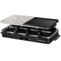 Гриль Russell Hobbs раклетниця Multi Raclette 3in1, 1400Вт, 8 сковорідок, нерж.сталь, чорний