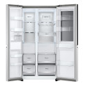 Холодильник LG SBS, 179x91х74, холод.відд.-416л, мороз.відд.-239л, 2дв., F, NF, інв., диспл внутр., зона св-ті, Door in door, нерж