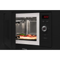 Мікрохвильова піч Hansa вбудовувана, 20л, електр.управл., 800Вт, гриль, дисплей, відкр.кнопкою, чорний