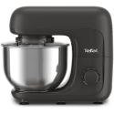 Кухонна машина Tefal Bake Essential 800Вт, чаша-метал, корпус-метал/пластик, насадок-4, чорний