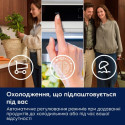 Холодильник Electrolux вбудований з нижн. мороз., 188x55х55, холод.відд.-215л, мороз.відд.-63л, 2дв., Е, Combi, інв., диспл внутр., зона св-ті, білий
