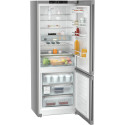 Холодильник Liebherr з нижн. мороз., 201.5x74.7х67.5, холод.відд.-346л, мороз.відд.-128л, 2дв., D, NF, диспл внутр., сірий