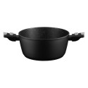 Каструля зі скляною кришкою ARDESTO Gemini Bari, 3.9л, алюміній, чорний