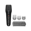 Машинка для стриження Philips Series 5000, акум., роторний мотор, насадок-3, кейс, сталь, чорний