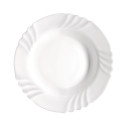 Тарілка супова Bormioli Rocco Ebro, d24см, опалове скло, білий