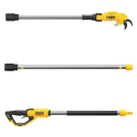 Сучкоріз-висоторіз акумуляторний DeWalt XR 18В різ 38мм 3.3кг без АКБ та ЗП