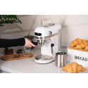 Кавоварка ARDESTO ріжкова 1.4л, мелена, ручний капучинатор, підігрів чашок, білий