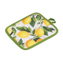 Набір прихваток для кухні ARDESTO Sicilian lemons 18х20см, 18х30см, 100% поліестер (верх), 100% бавовна (низ), зелений