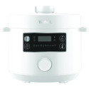 Мультиварка-скороварка Tefal Turbo Cuisine , 1000Вт, чаша-4.8л, механічне керув., пластик, білий