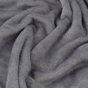 Плед ARDESTO Flannel 200х220см, 100% поліестер, сірий світлий