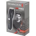 Машинка для стрижки Remington, мережа+акум., Pro Power мотор, насадок-2, сталь, чорний