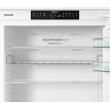 Холодильник Gorenje вбудований з нижн. мороз., 194x69x55см, 2 двері,336(66)л, А++, NF+, Зона св-ті, Диспл, Wi-Fi, Біли