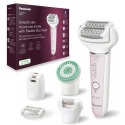Епілятор Panasonic пінцетний, акумуляторний , пінцет.-60, волог.+сух., насадок-5, футляр , фіолетово-білий
