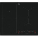 Варильна поверхня Electrolux індукційна, 60см, розширена зона, датчик кипіння, Hob2Hood, чорний матовий