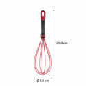 Вінчик Tefal Ingenio, пластик, силікон, чорно-червоний