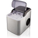 Льодогенератор побутовий Gorenje, 12кг/добу, 1,3л, дисплей, сріблясто - чорний