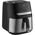 Мультипіч Sencor Vita Fryer, 1600Вт, чаша-6,5л, сенсорне керув., 10 програм, пластик, нерж. сталь-чорний