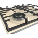 Варильна поверхня Gorenje газова, 60см, чавун, бежевий
