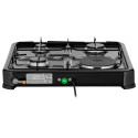 Плитка настільна ARDESTO комбінована, тип газу LPG, 3 алюмін. газ. конфорки+ 1 електр. конфорка, чорний