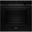Духова шафа Siemens електрична, 76л, A, дисплей, конвекція, телескопічні направляючі, чорний