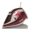 Праска Gorenje, 2200Вт, 280мл, паровий удар -90гр, верт. відпарювання, антинакип, автовідключення, керам. підошва, бордовий