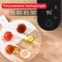 Електрочайник-диспенсер Tefal Instant Hot Water 2л, 5 темп.реж, миттєве нагрівання, сенc. управління, чорний