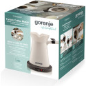 Кавоварка Gorenje електротурка 0.35л, мелена, на 2 чашки, бежевий