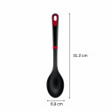 Ложка Tefal Ingenio+, пластик, червоно-чорний