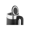 Електрочайник ARDESTO 1.7л, Strix, подвійні стінки, чорний матовий