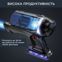 Пилосос Rowenta  безпровідний X-Force Flex 12.60 Auto Aqua, 320Вт, конт пил -0.1л, автон. робота до 45хв, вага-3кг, НЕРА, чорно-синій