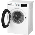 Пральна машина Beko фронтальна, 7кг, 1200, A+++, 50см, дисплей, інвертор, пара, білий