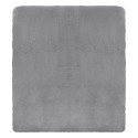 Плед ARDESTO Flannel 200х220см, 100% поліестер, сірий світлий
