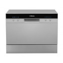 Посудомийна машина Hansa настільна, 6компл., A+, 55см, дисплей, сріблястий