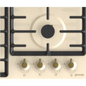 Варильна поверхня Gorenje газова, 60см, чавун, бежевий