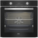 Духова шафа Beko електрична, 72л, A+, дисплей, конвекція, телескопічні направляючі, нерж. сталь