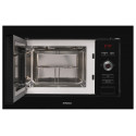 Мікрохвильова піч Hansa вбудовувана, 20л, електр.управл., 800Вт, гриль, дисплей, відкр.кнопкою, чорний