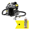 Пилосос професійний Karcher Go!Further Puzzi 8/1 Re!Plast 1200Вт 270мБар контейнер 8/7л вологе/сухе прибирання 8.6кг