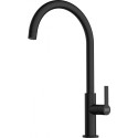 Змішувач для кухні Franke Maris Slim J, довж.виливу - 252мм, поворотний, 1важіль, чорний матовий