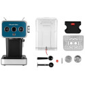 Кавоварка Russell Hobbs ріжкова Distinctions Ocean 1.1л, мелена + чалди, синьо-сріблястий
