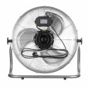 Вентилятор підлоговий 2E PowerWind 45C професійний, 45см, 100Вт, кнопки, двигун мідь 100%, срібний