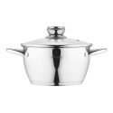 Каструля зі скляною кришкою ARDESTO Gemini Lucca, 3.2л, нержавіюча сталь