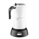 Кавоварка ARDESTO електрична гейзерна 0.3л, мелена, білий
