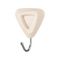 Набір гачків самоклеючих ARDESTO Трикутничок 3шт, пластик, бежевий