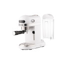 Кавоварка ARDESTO ріжкова 1.4л, мелена, ручний капучинатор, підігрів чашок, білий