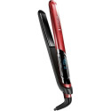 Випрямляч Remington Silk Straightener, 300Вт, 150-235С, дисплей, кейс, кераміка, чорно-червоний