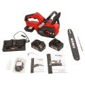 Пила ланцюгова акумуляторна Vitals AKZ 3640sx BL Kit BL 36В(18+18) акб 2х4А·год шина 40см 8.6м/c 5.8кг