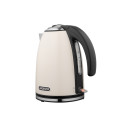 Електрочайник ARDESTO 1.7л, Strix, метал, бежевий глянець